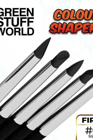 Pinceau Silicone - Colour Shapers Taille 6 - Noir Ferme Acheter En Ligne
