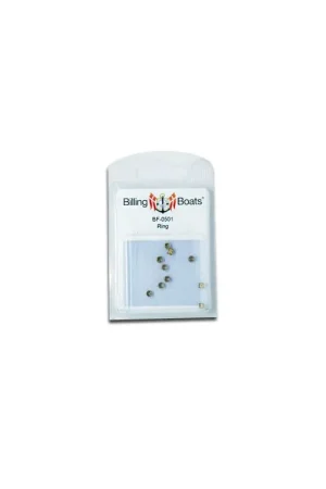 Accastillage de bateau Bague laiton 4mm (10pcs) Prix Réduit