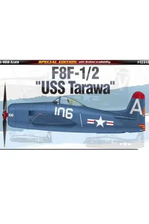 Meilleur Prix Maquette d‘avion en plastique F8F-1 USS TARAWA 1/48