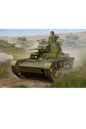 Marque Maquette de Char en plastique Soviet T-26 19381/35