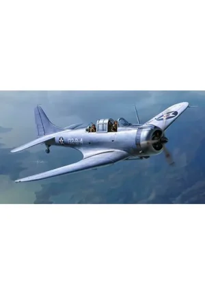 Achat Immédiat Maquette d‘avion en plastique USMC SBD-1 1/48