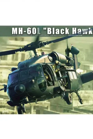 Offre Exclusive Maquette plastique d‘hélicoptère MH-60L "BLACK HAWK" 1 35