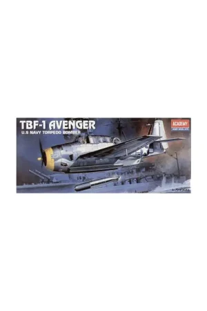 Maquette d‘avion en plastique TBF-1 Avenger 1/72 Bon Marché
