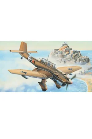 Maquette d‘avion en plastique JUNKERS JU-87R STUKA Offre Limitée