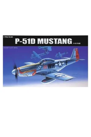 Soldes Maquette d‘avion en plastique P-51D Mustang 1/72