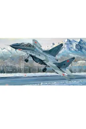 Populaire Maquette d‘avion en plastique RUSSIAN MIG-29UB FULCRUM