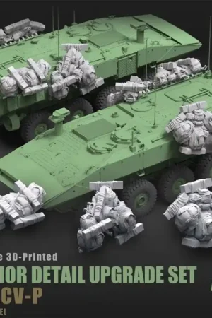 Vente Flash Set de Détaillage A en 3D pour Extérieur ACV-P 1/35