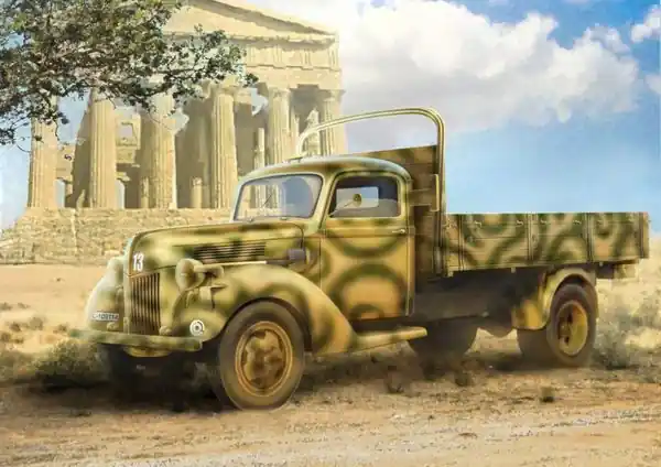 ICM 35411 German Army truck V3000S (1941 production) Expédié Aujourd'hui