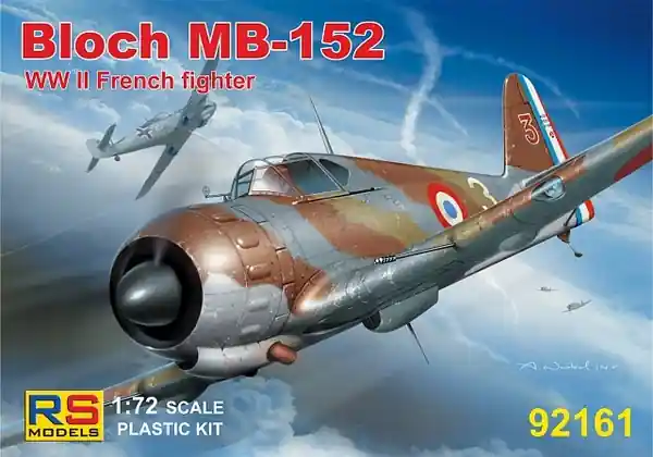 Offre Du Jour RS Models 92161 French fighter Bloch MB-152