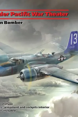 ICM 48285 A-26В Invader Pacific War Theater, WWII American Bomber Super Prix
