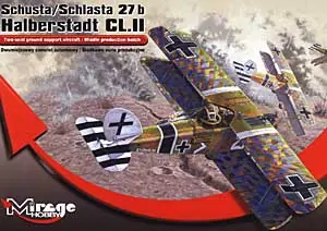 Satisfait Ou Remboursé Mirage-Hobby 481308 Schusta/Schlasta 27b Halberstadt CL.II