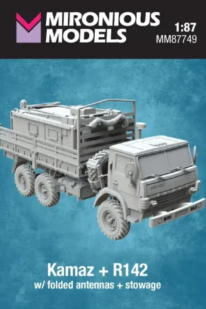 Mironious Models 87749 Kamaz and R142 with Folded Antennas and Stowage Offre Du Jour
