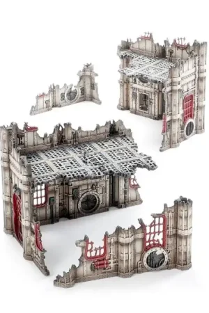 Décor Zone de Bataille, Manufactorum – Sous-cloître et Chapelle-dépôt Retour Gratuit
