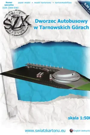 Świat z kartonu SPEC Dworzec autobusowy w Tarnowskich Górach Prix Promo