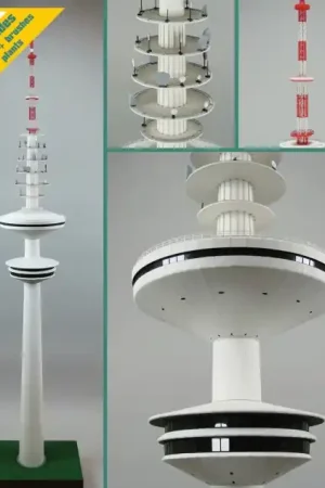 Acheter Direct DISCONTINUED ShipYard RMN001-2 Heinrich-Hertz-Turm - TV Tower Hamburg (Old Version)