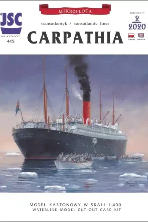 JSC 415 British Transatlantic Liner Carpathia Meilleur Prix