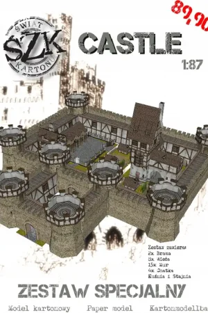 Świat z kartonu SCN001 Castle zestaw startowy Prix Réduit