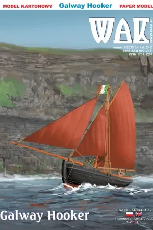 WAK 245 Galway Hooker - Irish Tall Ship Remise