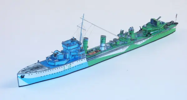 JSC 071 Brytyjski niszczyciel eskortowy VANITY, niemiecki okręt podwodny U505 Commander Vite