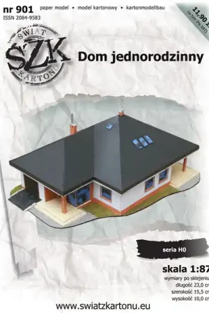 Świat z kartonu 901 Dom jednorodzinny Acheter En Ligne