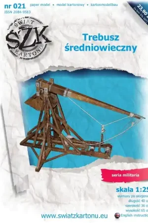 Dernière Chance Świat z kartonu 021 Trebusz średniowieczny