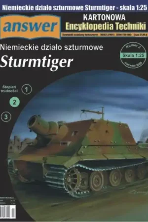 Answer ET-06-2008 Sturmtiger - German Assault Gun Promotion Saisonnière