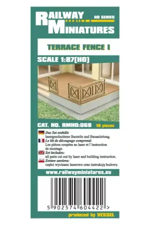 Offre Exclusive ShipYard RMH0068 Terrace Fence I
