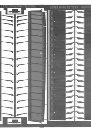 Populaire NEW! Zoukei Mura SWS02-M03 Focke Wulf Ta-152 H-1 - Photo-Etched Landing Flaps Set (for Zoukei Mura Kits)