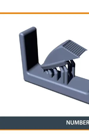 Commander Vite Clear Prop Models A48113 Messerschmitt Bf-109 E - Air Intake (for Wingsy Kits / 3D-Printed)