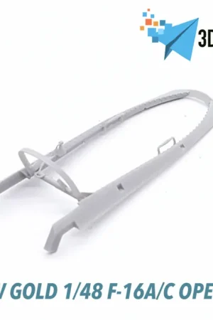 3D-CHUTE EXPERT 1320517 General Dynamics F-16 A/C - Open Canopy Frame (for Kinetic New Gold Kits) Réduction