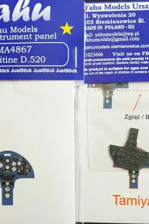 Yahu Models A4867 Dewoitine D.520 (Tamiya) Bon Marché