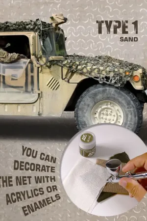 AK-Interactive 8060 Camouflage Net Sand Type 1 Pas Cher
