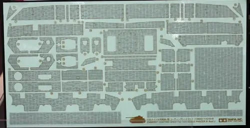 Commande En Gros Tamiya 12650 Zimmerit Coating Sheet - Panzer IV Ausf.J