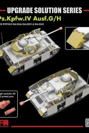 Rye Field Model RM-2009 Upgrade Solution Series for Pz.Kpfw.IV Ausf.G/H Top Vente