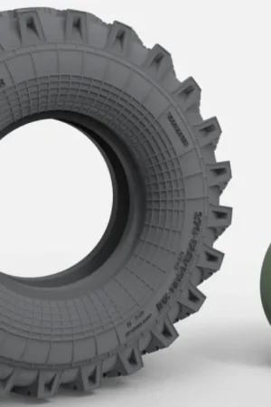 Achetez Aujourd'hui Zimi Model TC3D015 URAL 4320 - 3D-Printed Gravity Tire (6 pcs)