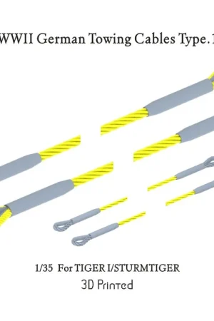 Petit Prix ET Model P35-237 German Towing Cables Type 1 for Tiger I and Sturmtiger