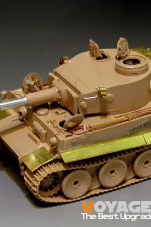 VoyagerModel.Co.Ltd VPE48044 WWII Tiger I INITIAL Version Africa Troop Upgrade Set (Tamiya 32529) Commander Maintenant