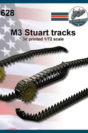 Nouvelle Collection FC ModelTrend 72628 US M3 Stuart - Tracks (3D Printed)