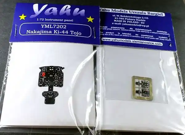 Yahu Models L7202 Ki-44 Sword / Hasegawa Haute Qualité