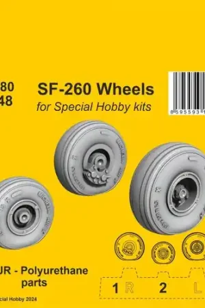 CMK K4480 SF-260 Wheels (For Special Hobby Kits) Offre Limitée