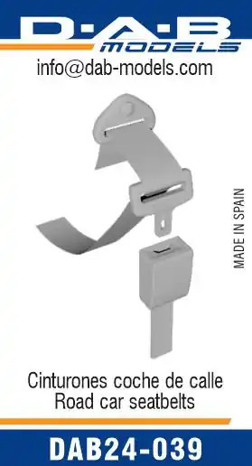 Achat Immédiat DAB Models 24-039 Road Car Seatbelts