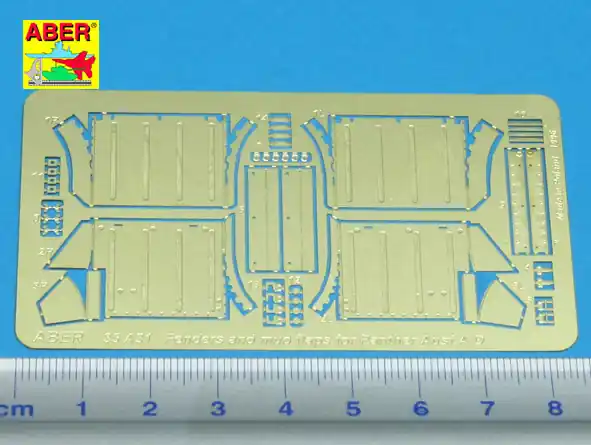 Aber 35A031 Front fenders for Panther Ausf.A/D Paiement Sécurisé
