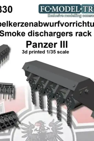 Offre Limitée FC ModelTrend 35830 Smoke discharger Nebelkerzenabwurfvorrichtung Panzer III