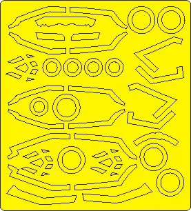 Acheter Direct New Ware AM1346 Lockheed Martin F-35 C Lightning II - EXPERT Kabuki Masks (for Tamiya Kits)