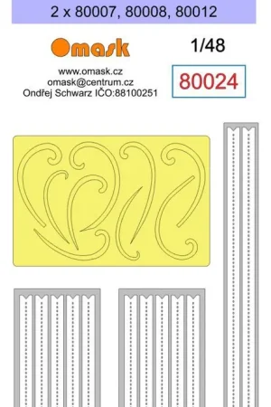 Omask 80024 Luftwaffe Set 1 (2 x 80007, 80008, 80012) Prix Choc