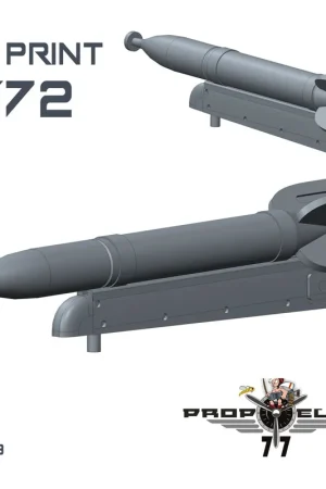 Bon Marché 77propeller 788 RS-132 Soviet WW II Rockets – 4 Pieces