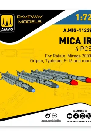 Meilleur Prix AMMO of Mig Jimenez 11228 MICA IR (4 pcs / 3D-Printed)