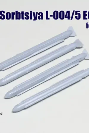 Acheter En Ligne Wolfpack Design WP72044 Sukhoi Su-27 and Su-33 - Sorbtsiya L-004/005 ECM Pod Set (4 pcs)