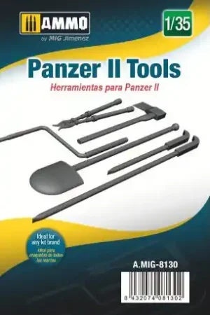 AMMO of Mig Jimenez 8130 Panzer II Tools Usine Directe