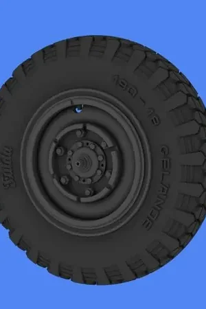 PanzerArt RE35-287 Road wheels for Horch 1a (Commercial) Petit Prix